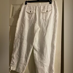 Linen Pants; Size 14; New with tags